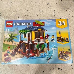 Lego Blue and Green Building Set with 3-in-1 Features